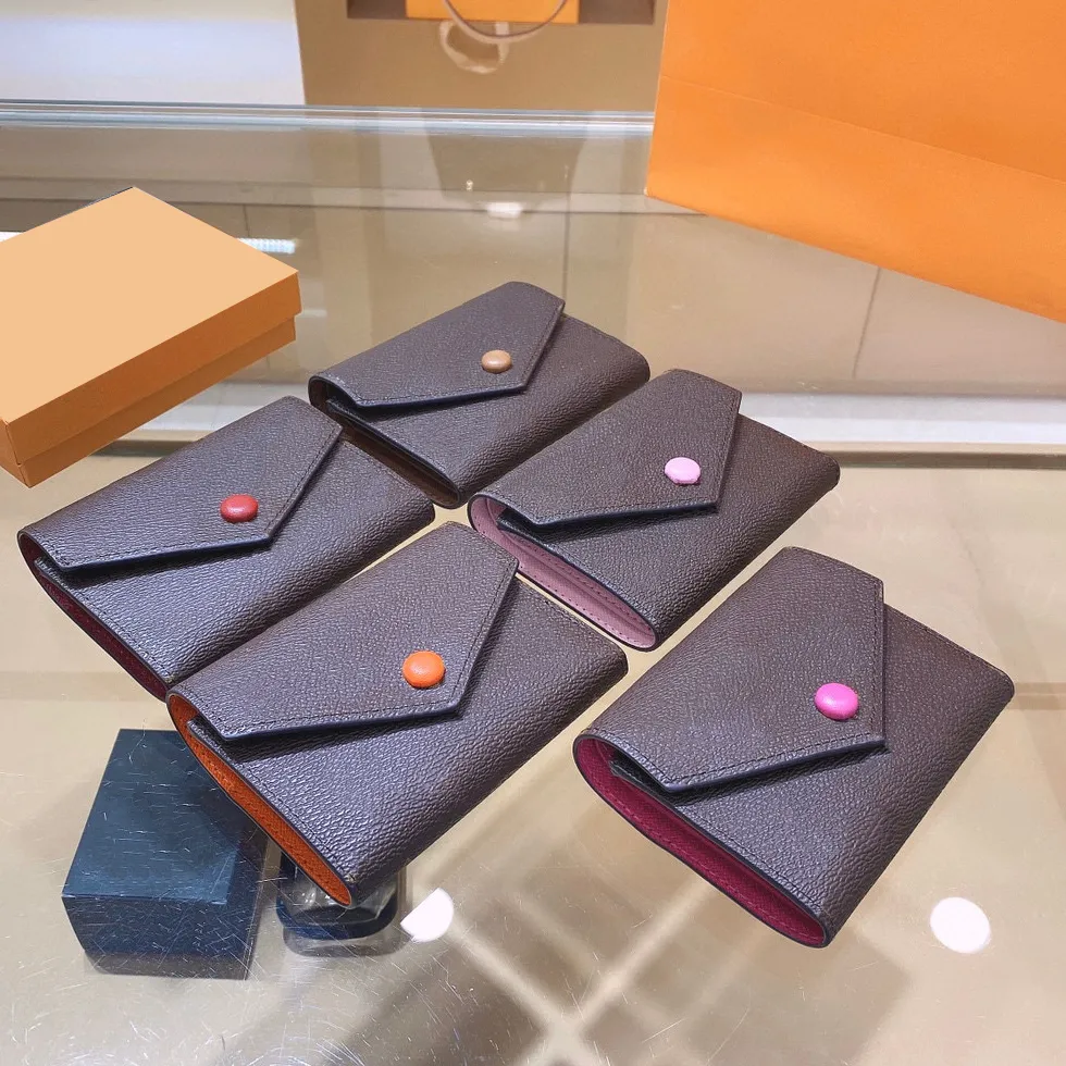 Louie Designer Wallet Высококачественные леди сумки классический женский кошелек много цветов сумочки.