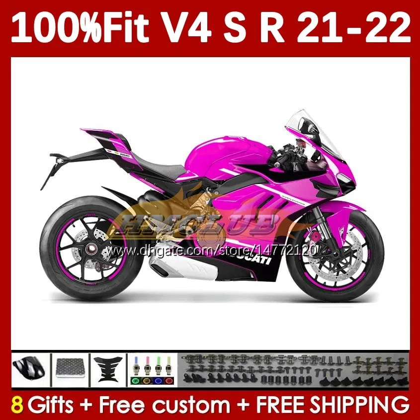 Motocyklowe nadwozie dla Ducati Street Fighter Panigale V4S V4R V 4 V4 S R 21 22 2021 2022 Body 167NO.83 V-4S V4-R V-4R V4-S 2018-2022 Wtryskowe Fairings Fairings Fairing