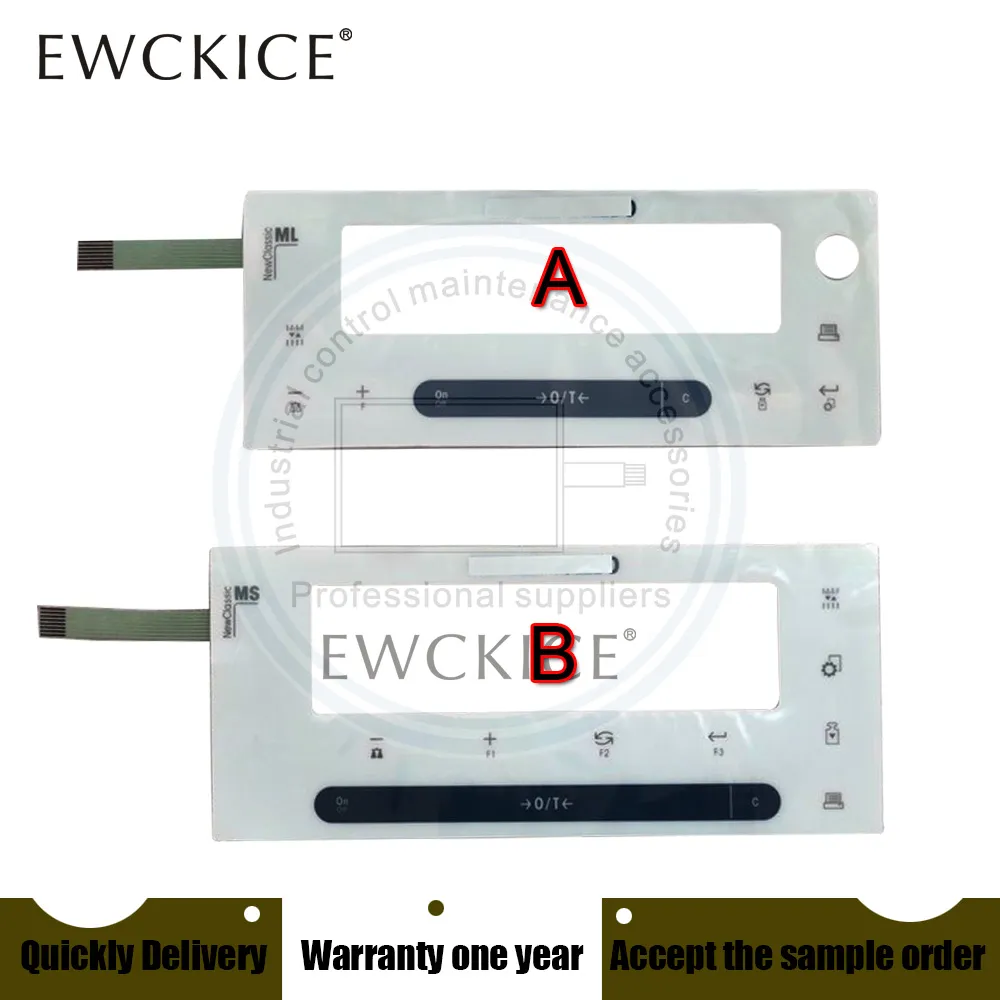 NewClassic MS Keyboards MS MS104S MS204S MS304S HMI PLC Industrial Membrane Switch keypad Industrial parts Computer input fitting