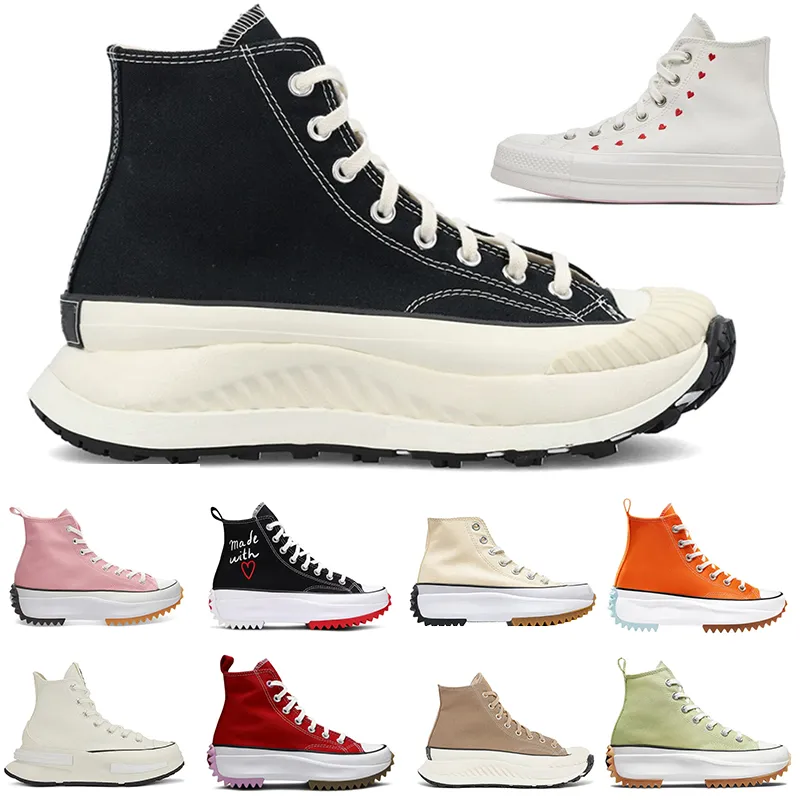 2023 Plattform Casual Shoes Mens Designer Sneakers Run Star Hike Shoe Chucks All Star 70 At-CX HI Legacy Mem Women Taylors Boots Fashion Trainers