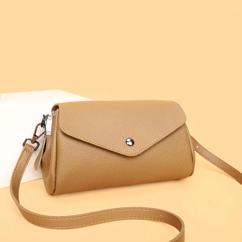 Bolsa de designer de luxo da moda da moda coreana para mulheres para mulheres genuínas de couro genuíno casual vintage tout girl lady ombro saco