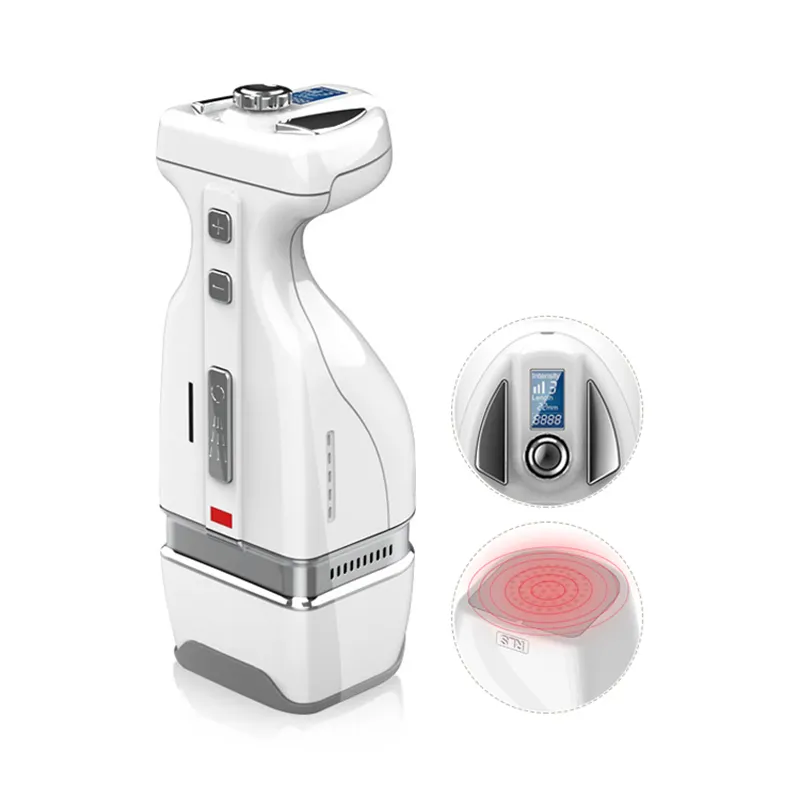 MINI PORTATIONNEL Mini Ultrasonic HIFU REPLOVAGE DE FAUS CADIAGE MACHINE DE MASSAGE DE MASSAGE CORPORT DE BULLAGE DE GRANS