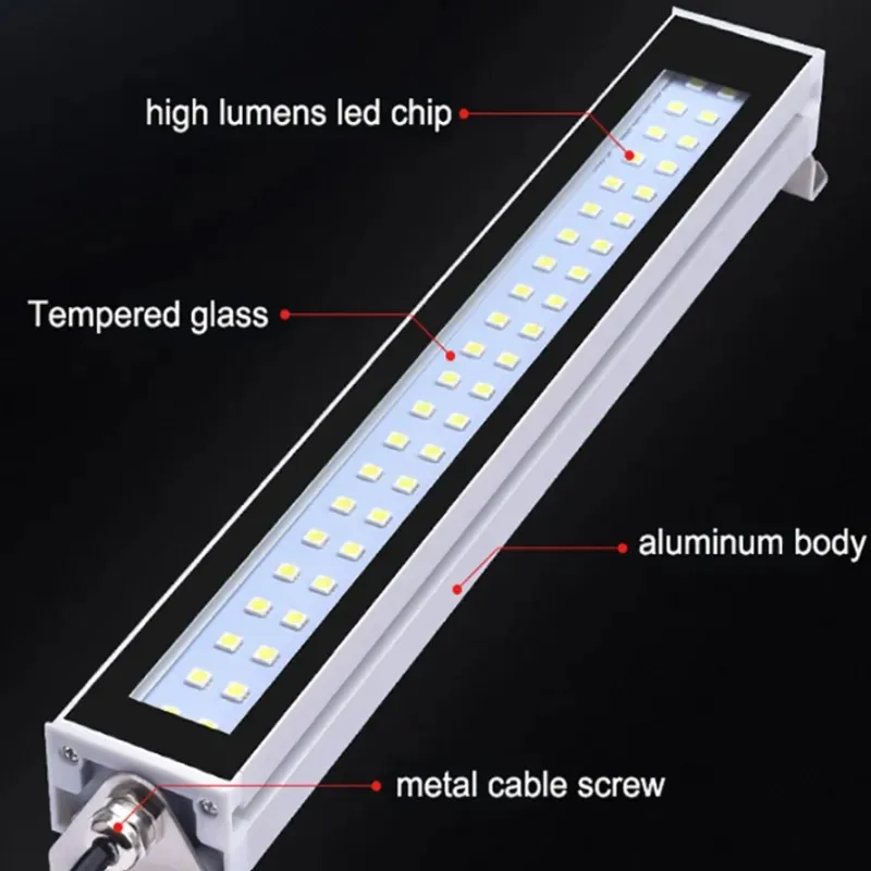 近代的な工業用ランプ、製作用工具用の防水LED作業ライト、220V/24V