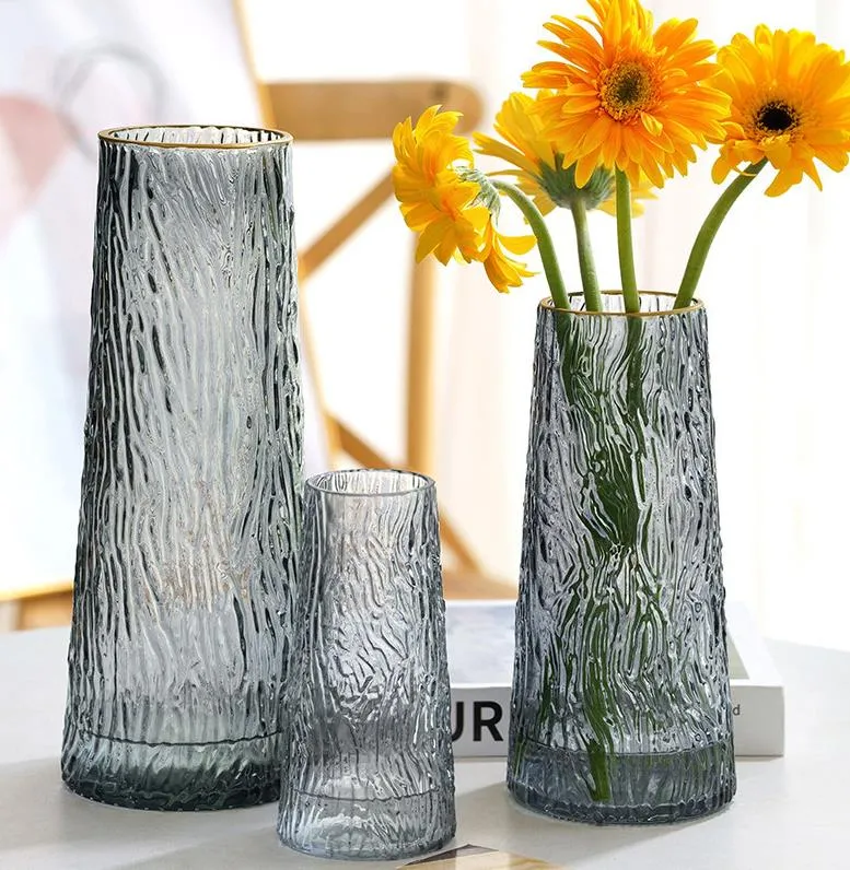 Creative Modern Simple Glass Target Glass Vase Living Room Decoration ...