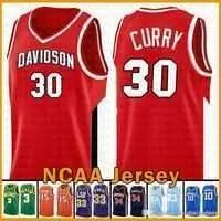 Stephen 30 Curry cheap sale Jersey Davidson Wildcats College Stephen 30 Curry MENS Dwyane 3 Wade LeBron 23 James Allen Iverson Ray 34 Allen