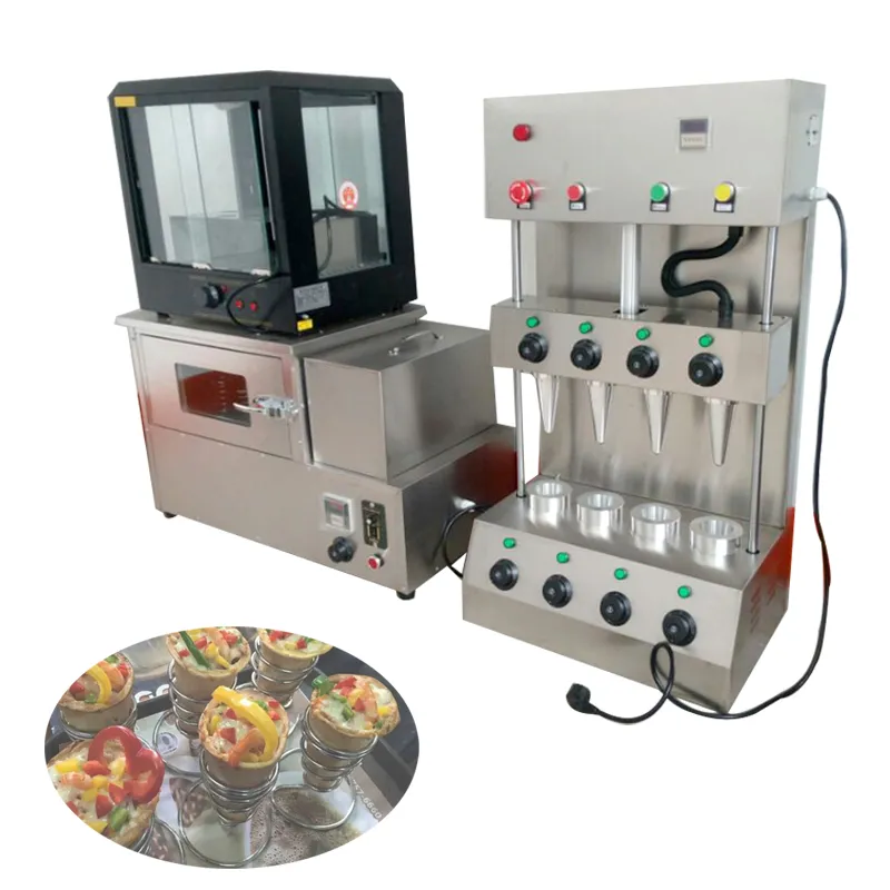 Commercial Pizza Cone Machine Pizza Rotary Oven Pizza Display Fall till salu 110V 220V