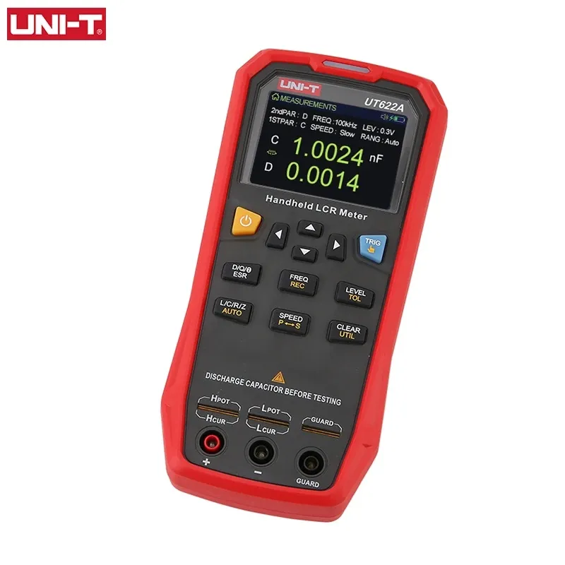 UNI-T UT622A UT622C UT622E Digital LCR Meter Handheld Frequency Inductance Resistance Capacitance Tester Multimeter Ohmmeter