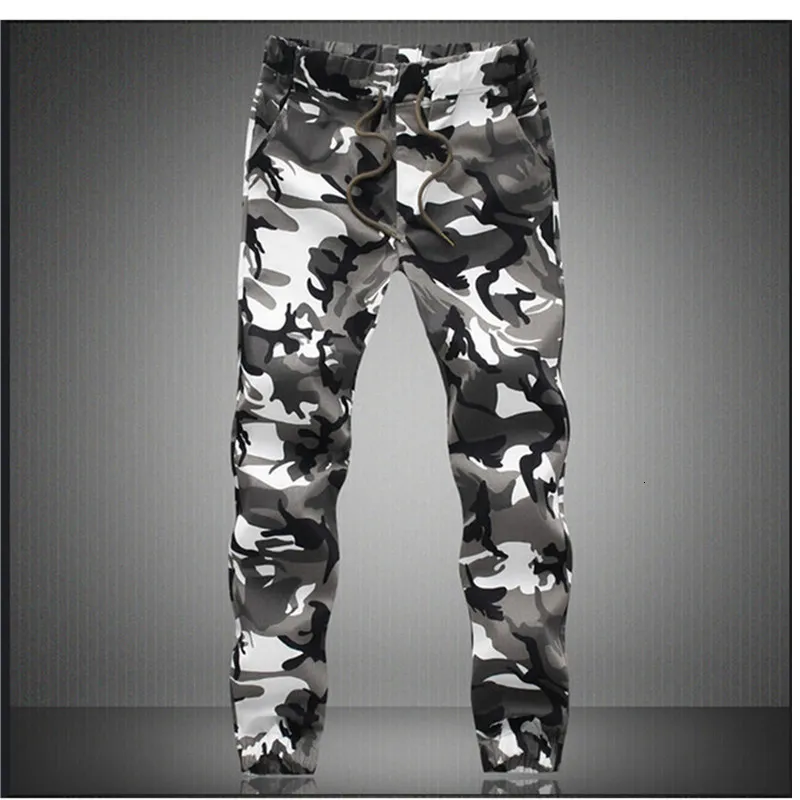 Pantalons pour hommes Camouflage Militaire Jogger Pantalon Hommes Pur Coton Hommes Printemps Automne Crayon Sarouel Hommes Pantalon Confortable Camo Joggers 230329