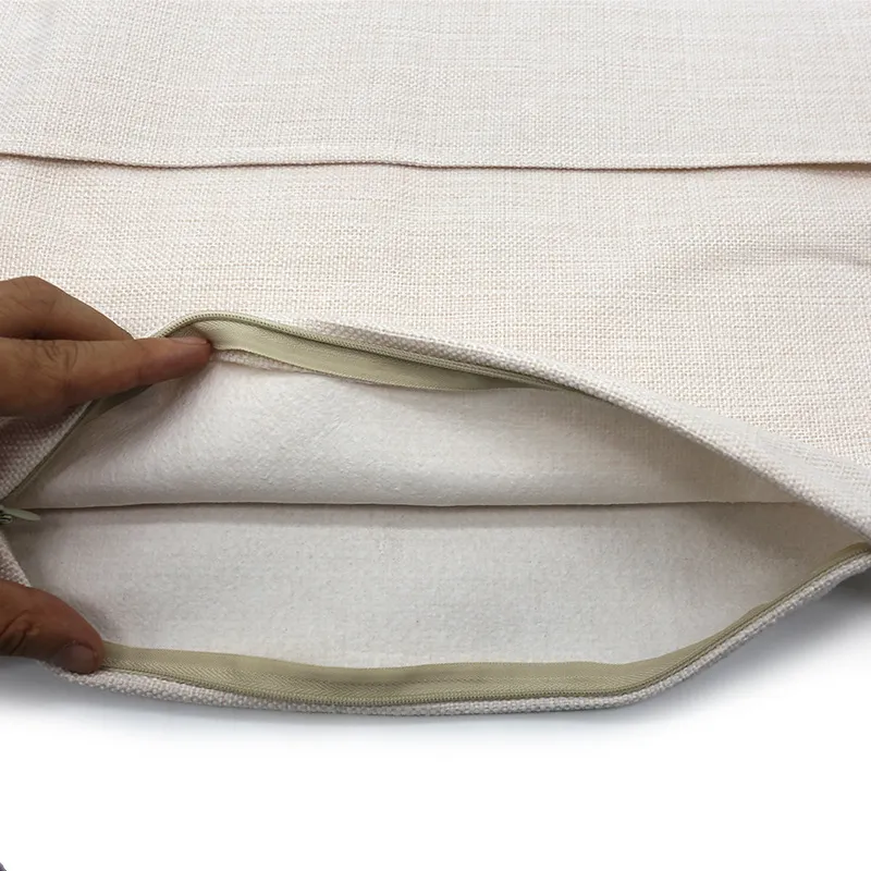 Blank Sublimation Heat transfer Print Linen Pillow case covers Printer supplies