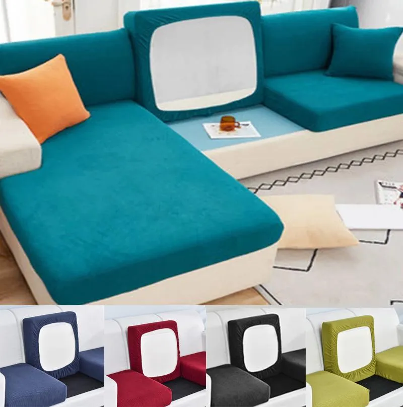 Krzesło okładki elastyczna gruba sofa poduszka poduszka polarna polarna róg sliźniaczka pet dzieci meble meble kanapa okładka