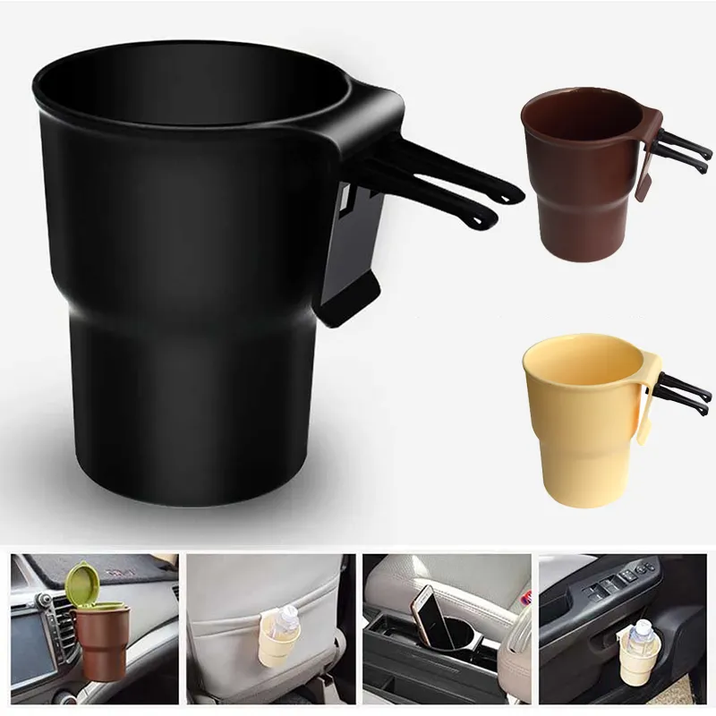 Multifunctional Universal Car Cup Holder With Air Vent, Door Mount