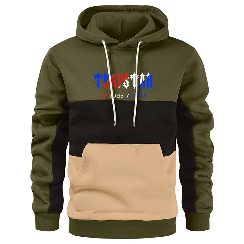 Herren Polo Hoodies und Sweatshirts Herbst Winter lässig mit Kapuze Sportjacke Herren Hoodies