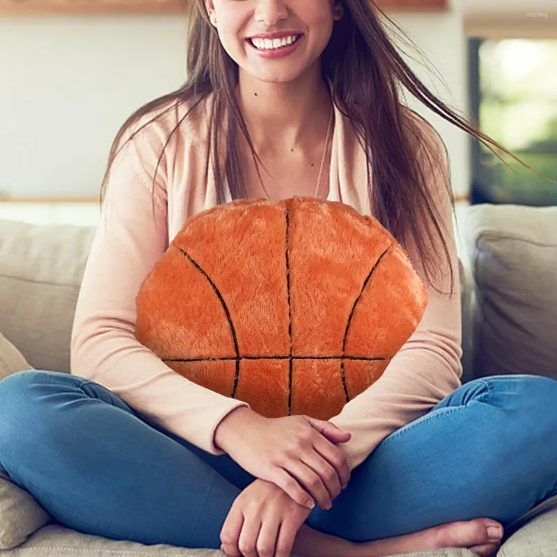 Cadeaux de basket-ball d'oreiller Coussins de canapé en peluche Décorations à la mode Décorer