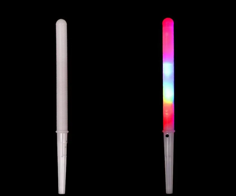 Bastoncini luminosi a LED colorati coni di zucchero filato