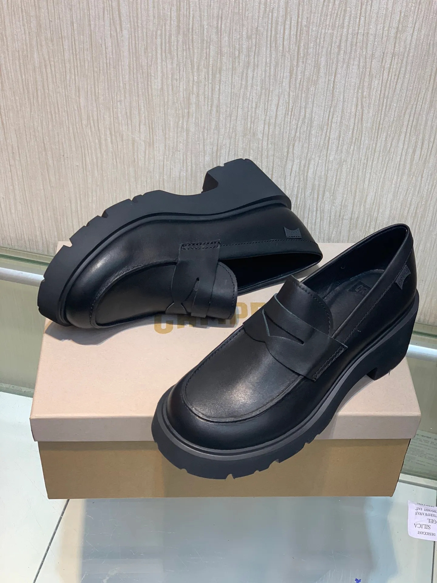 Loafers CAMPER Woman color Black