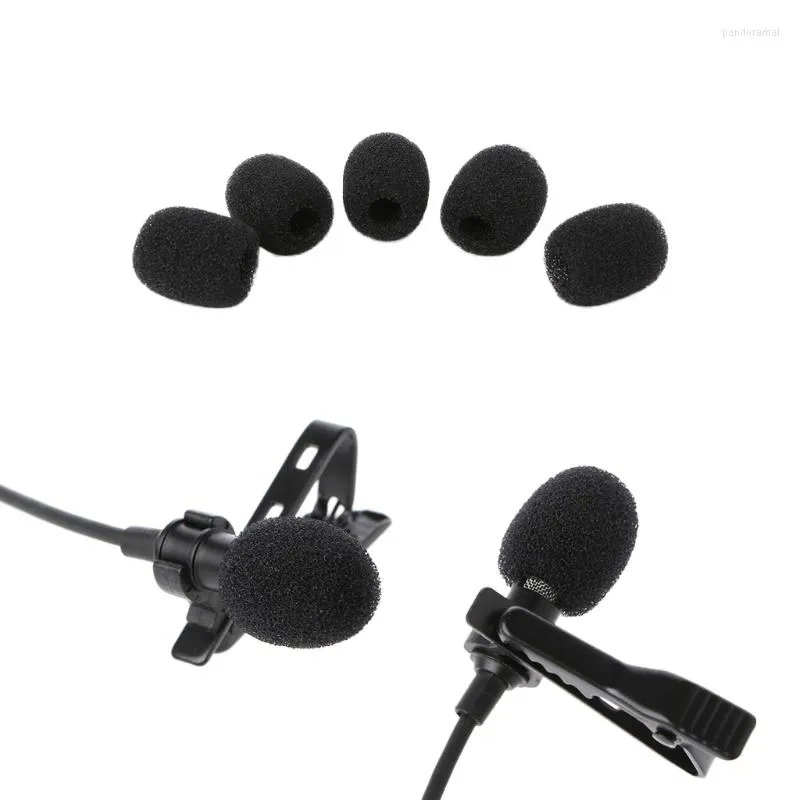 Mikrofoner Vindrutor Skum täcker mini Microphone Cover Blowout Guard Apply Mic Protectors svamp vindrutor reservdelar