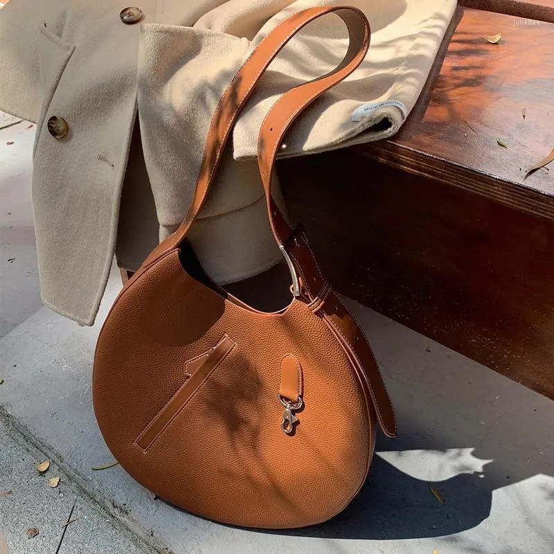 Sacs de soirée Vintage marque épaule femmes luxe concepteur sac à main et sacs à main 2023 en PU matériel Hobos forme haute qualité sac à bandoulière