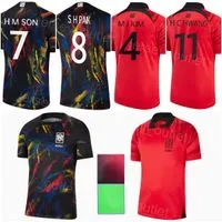 National Team Soccer South Korea Kim Young-Gwon Jersey 17 Na Sang-Ho 9 Cho Gue-Sung 13 Son Jun-Ho 4 Kim Min-Jae 18 Lee Kang-In Football Shirt Kits Uniform World Cup 2022-23