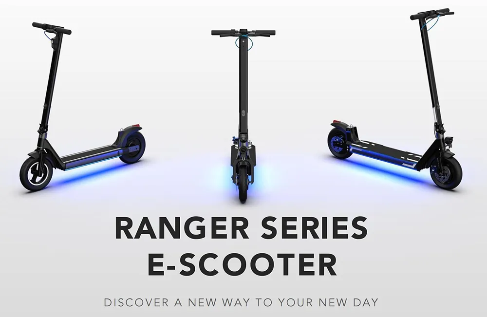 400W Tx85 Pro Electric Scooter With CNC Bearing Disc Brake 3 Speed