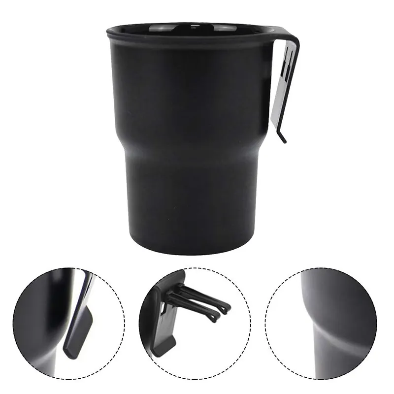 Universal Car Cup Holder Hanging Air Vent Outlet Door Mount Bottle Drinks Holder For Keys Phone Stand Multifunctional Cup Holder