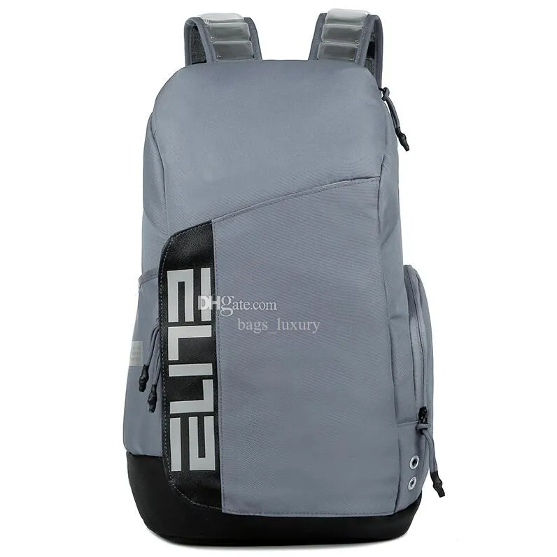 Unisex Backpack Hoops Elite Pro Air Cushion Sports Backpack Waterproof Multifunctional Travel Bags Laptop Bag Schoolbag Race Training Backpack Outdoor Back pack