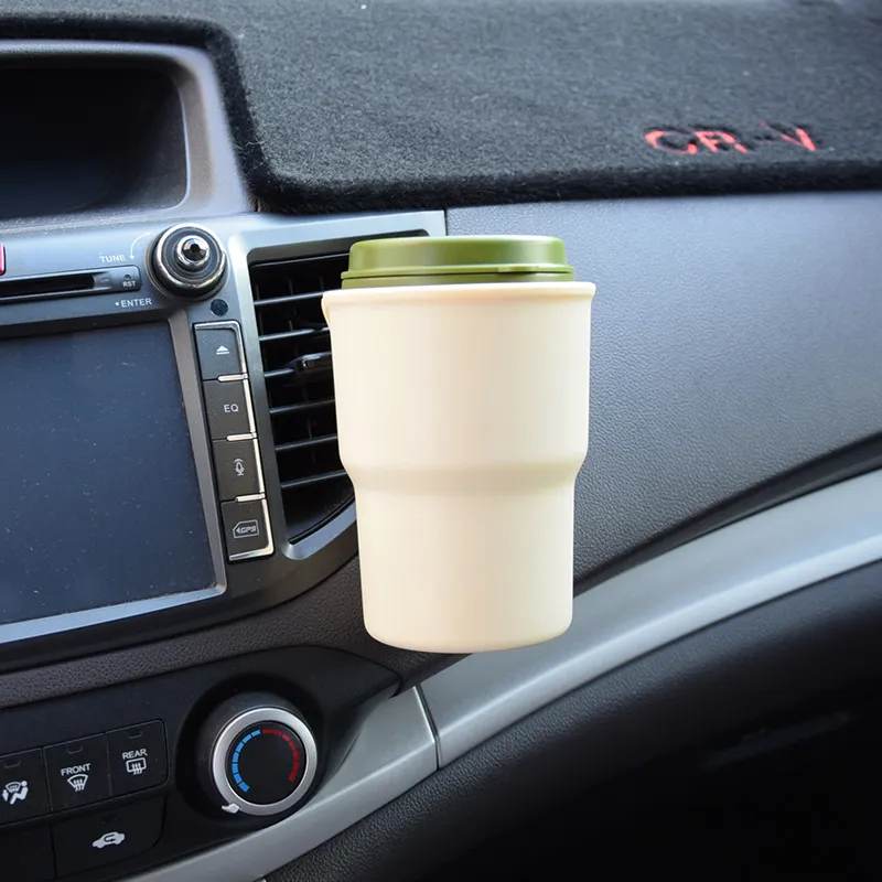 Car Cup Holder for Vent,[Innovative Design] 2-in-1 Multifunctional Car  Drink Holder + Phone Holder for Car Vent,Universal Car Interior Accessories  for