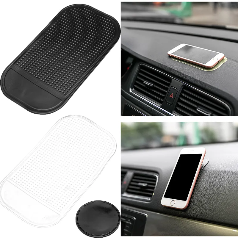 4 pièces voiture tapis anti-dérapant pour téléphone portable MP3 MP4 GPS anti-dérapant universel voiture collant anti-dérapant tapis Auto intérieur accessoires