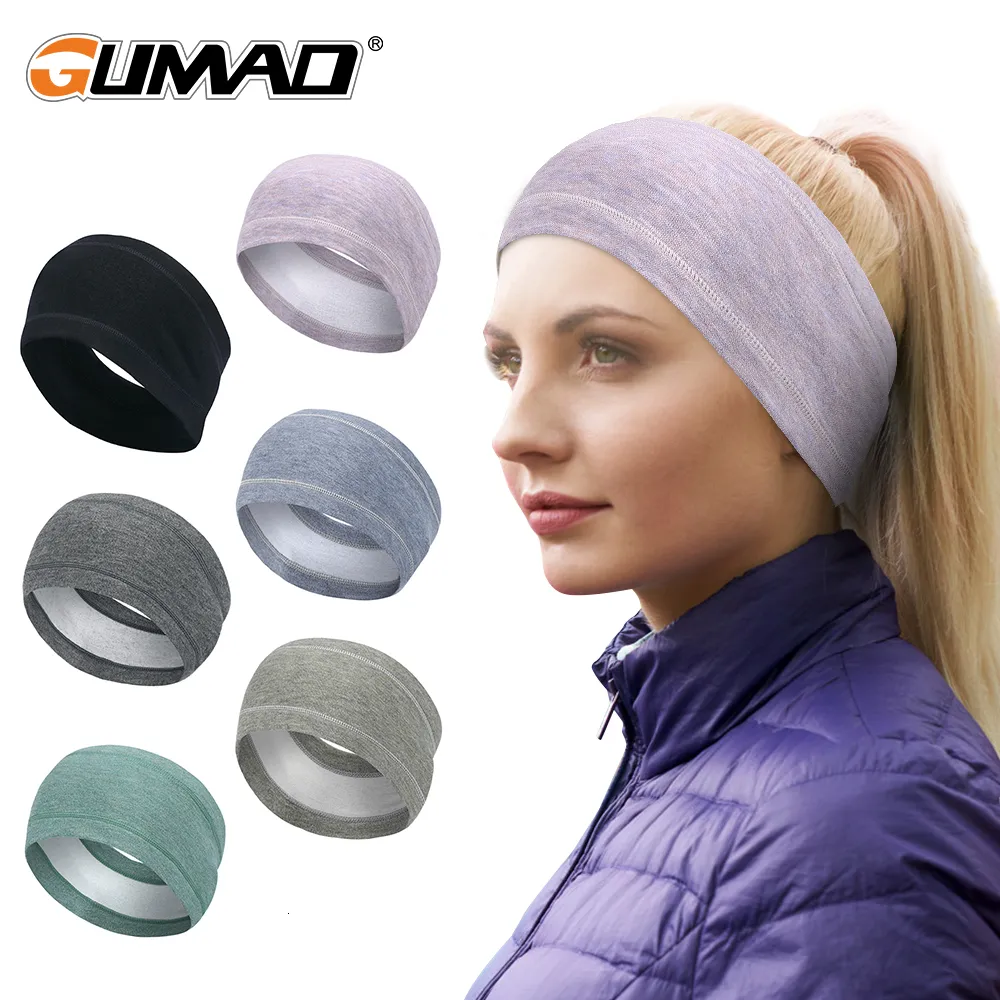 Zweetband winter sportriem warme wollen hoofdband haar hoofdband sport sport fitness gym skiën yoga fiets loopt skibord mannen 230329