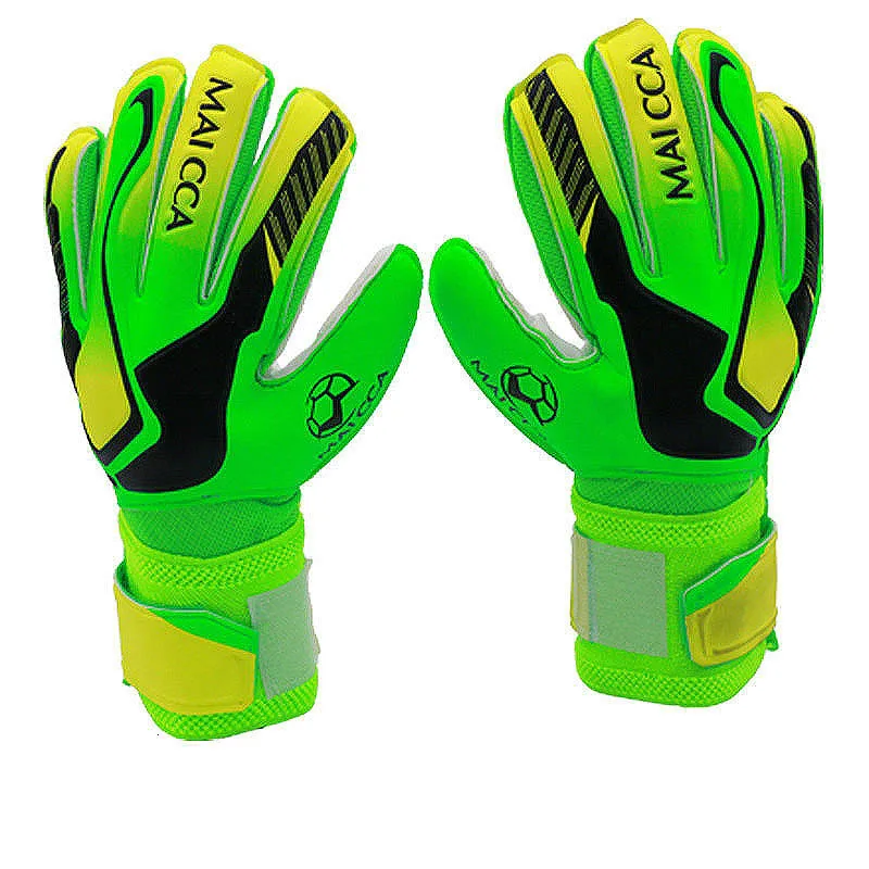 Sporthandskar Maicca målvakthandskar Soccer Professional Children Children Football Finger Protection Soccer Football Latex målhandskar 230329