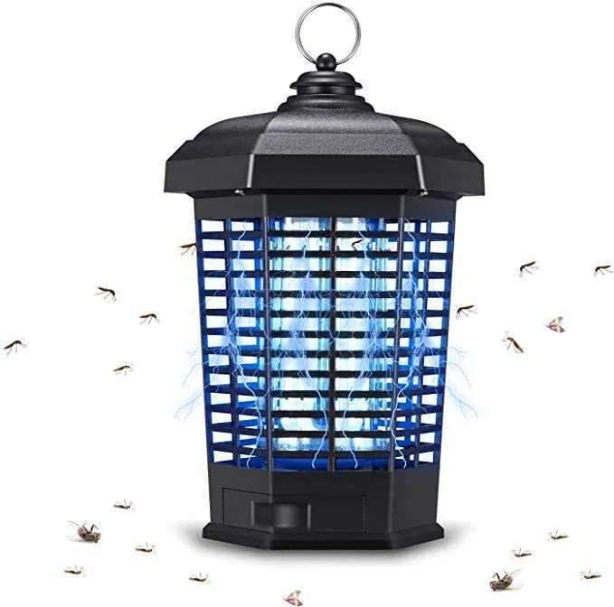 Lampa sterująca komarów domowych 12 W 4200V Wysokie napięcie Mosquito Lampa Odstraszająca Lampa IPX4 Wodoodporna P230329