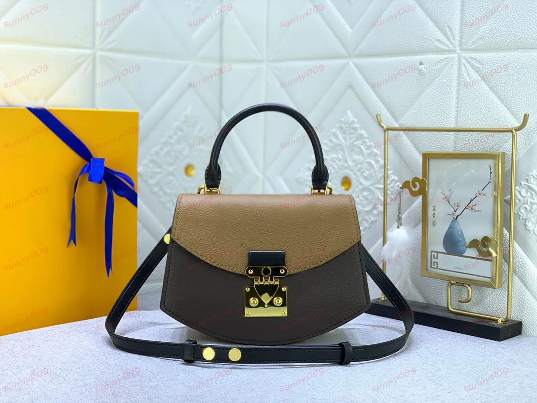 Kleine Crossbody-Satteltasche für Damen, Luxus-Designer-Clutch-Flap-Geldbörsen, berühmte Multifunktionshandtasche, abnehmbarer Schultergurt