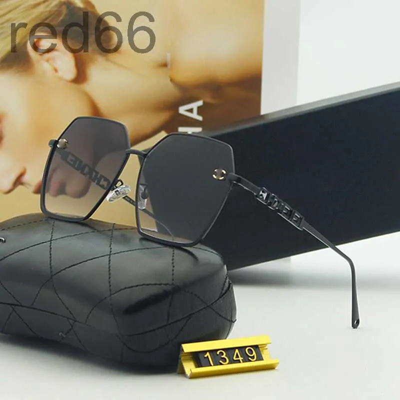 Sunglasses Designer Round frame hexagonal sun Men's and women's cut-out letter Dark Gradient color Fashion trend 7MX0