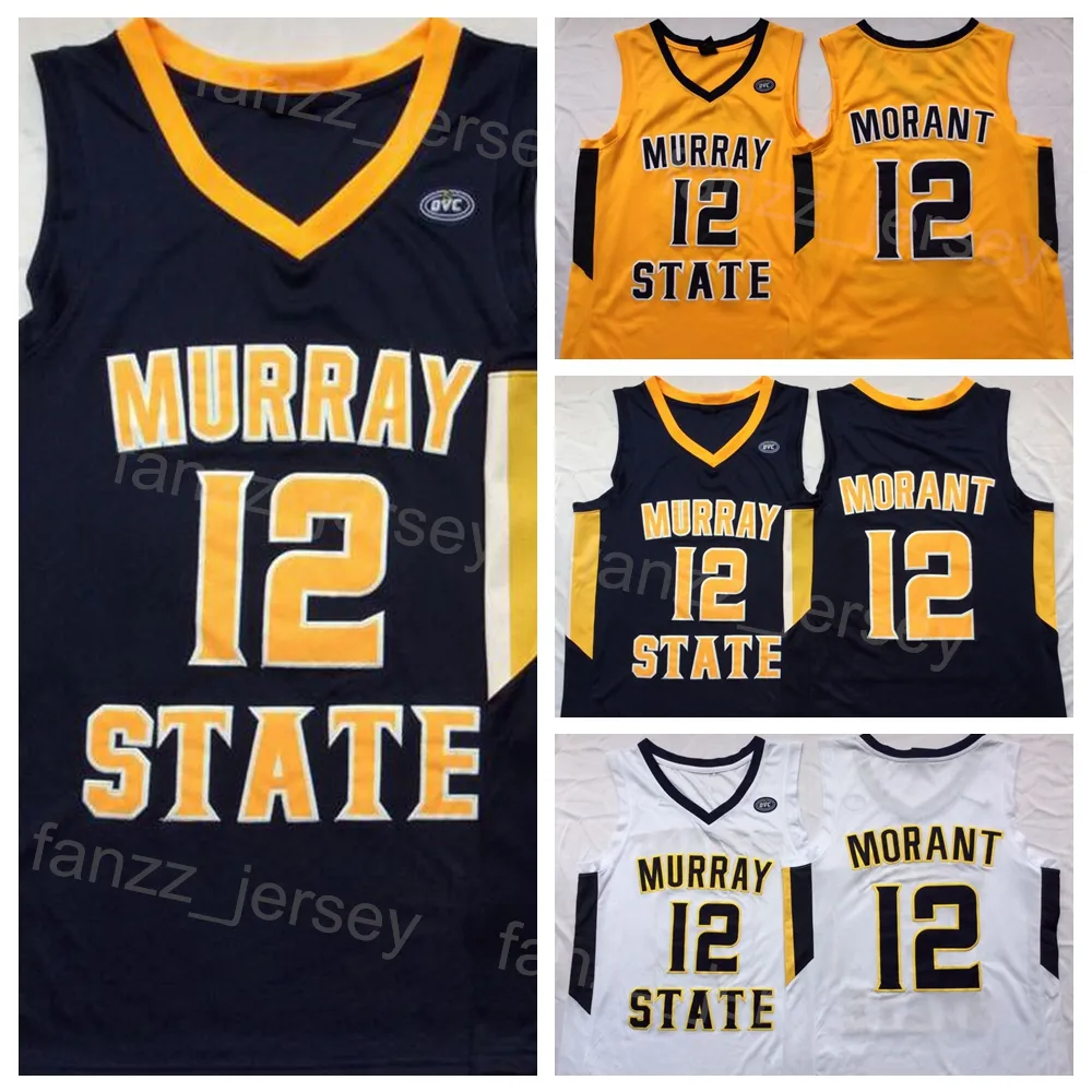₩16,920에서 Murray State Racers College Ja Morant Jersey 12 Basketball