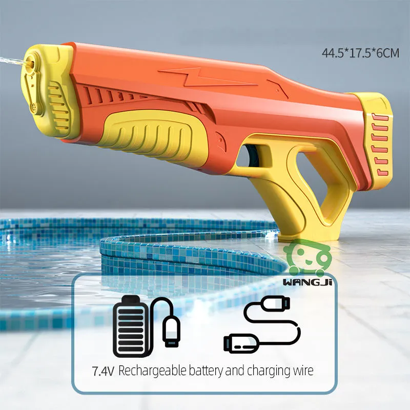 Water Gun Toys Electric Automatic Water Squirt Guns With High Capacity For Kid Strongest Super soaker Outdoor Toys