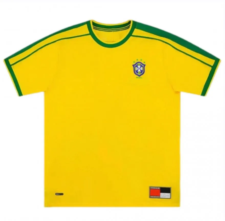 Classic brazil football best sale shirt