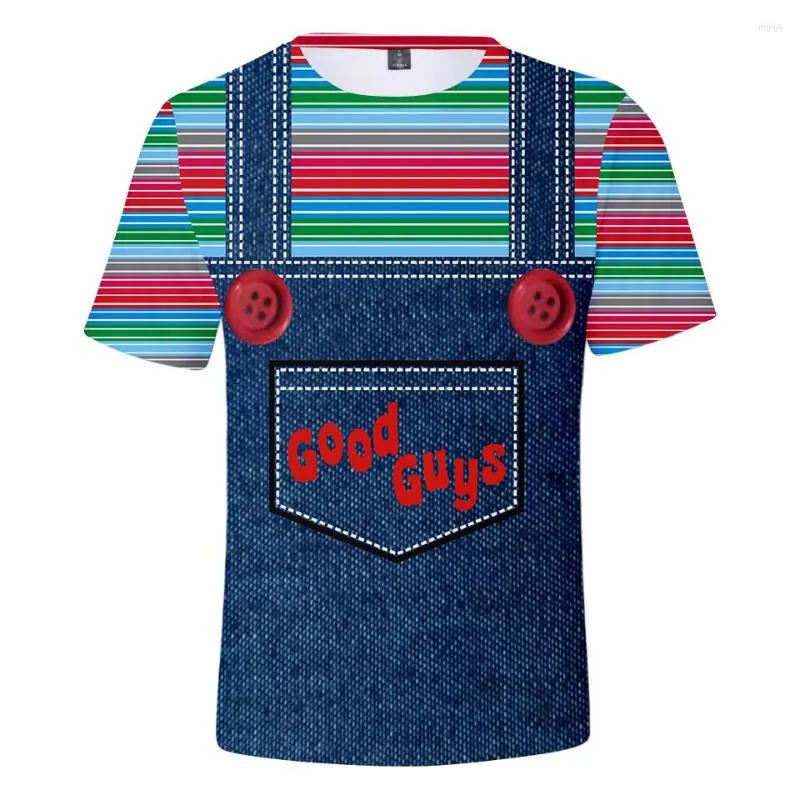 T-shirts pour hommes The Evil Good Good Guys Toy 3D THIRT IMPRIME