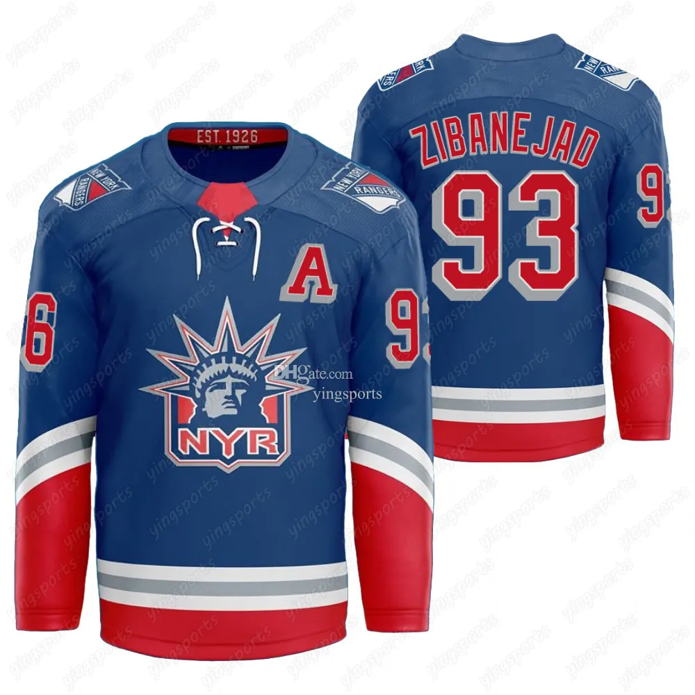 Hockey Jersey Rangers Jersey 2021 York Rangers Reverse 2021