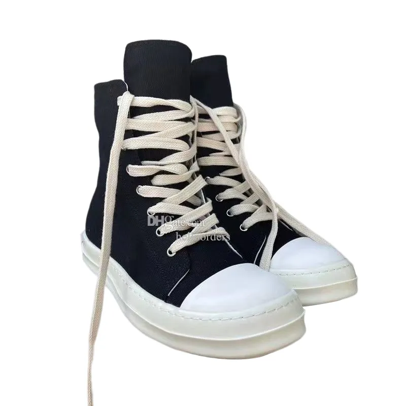 Rick owen high canvas 2025