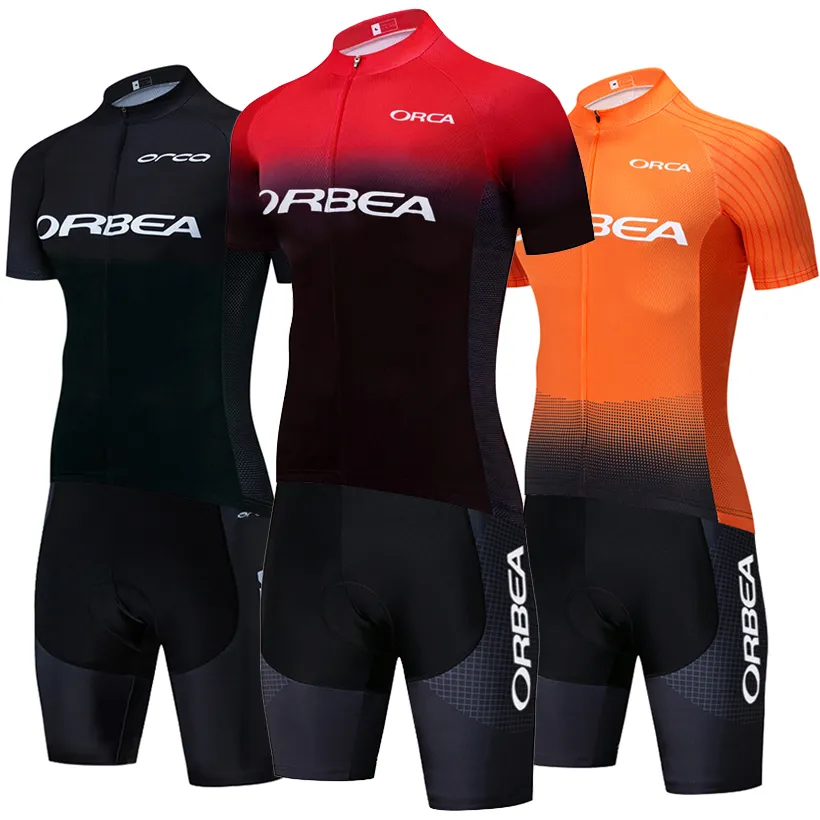 Новый 2024 год Orbea Orca Road Bike Jersey Мужчины женщины Quick Dry Pro Cycling Jersey Maillot 20d Bibs Shorts Clothing