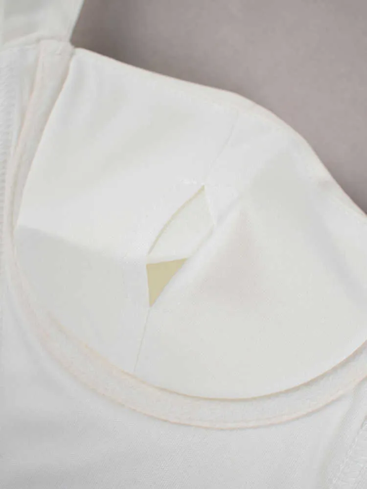 NewAsia White Boned Cropped Corset Top Top With Double Layered, Ruched  Detailing, Elastic Pads, And Zip Up Closure Perfect For Summer Fashion  P230328 From Mengqiqi04, $20.96