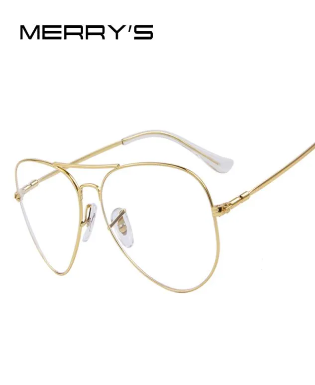 Hela Merry039S Fashion Men Titanium Eyeglasses Frames Men Titanium Eyeglasses Gold Shield Frame With Glasses 2 Color6219312