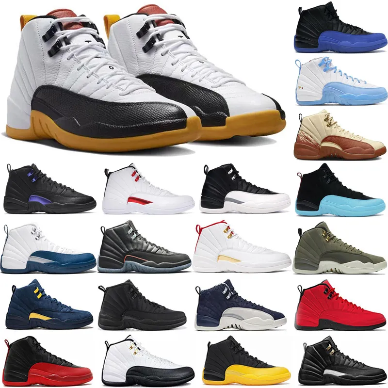 air jordan 12 Men basketball shoes Spiel Dark Ovo White Fiba Gamma Blue The Master Trainer Sneaker EUR 40-47