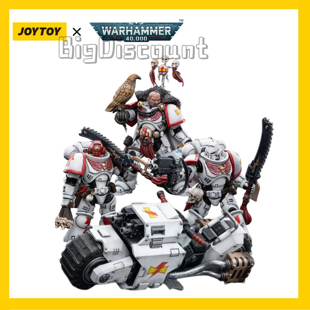 Doll Bodies Parts IN STOCK JOYTOY 1 18 Action Figure White S Intercessors And Bike Anime Collection Military Model 230329