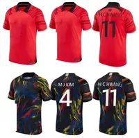 2022 2023 South Korea soccer jerseys 22 23 Home Red SON KIM HWANG LEE JEONG SUNG LEE KWON National team shirt Football uniform