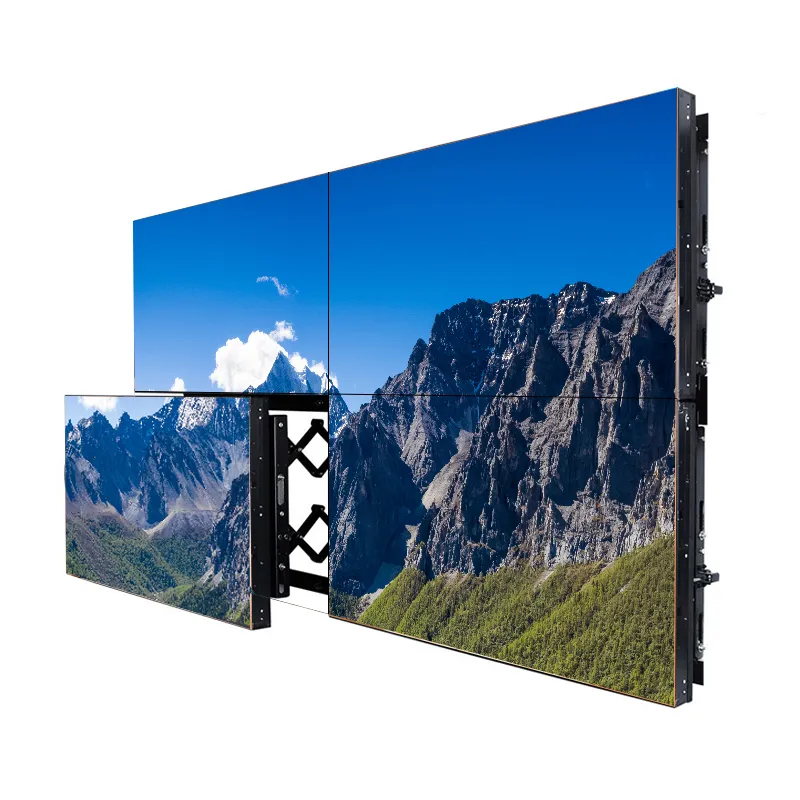 55 tum skarvningsskärm Spela Advertising Digital Display LCD Television Wall LCD Video Wall for Football Match LED Smart TV