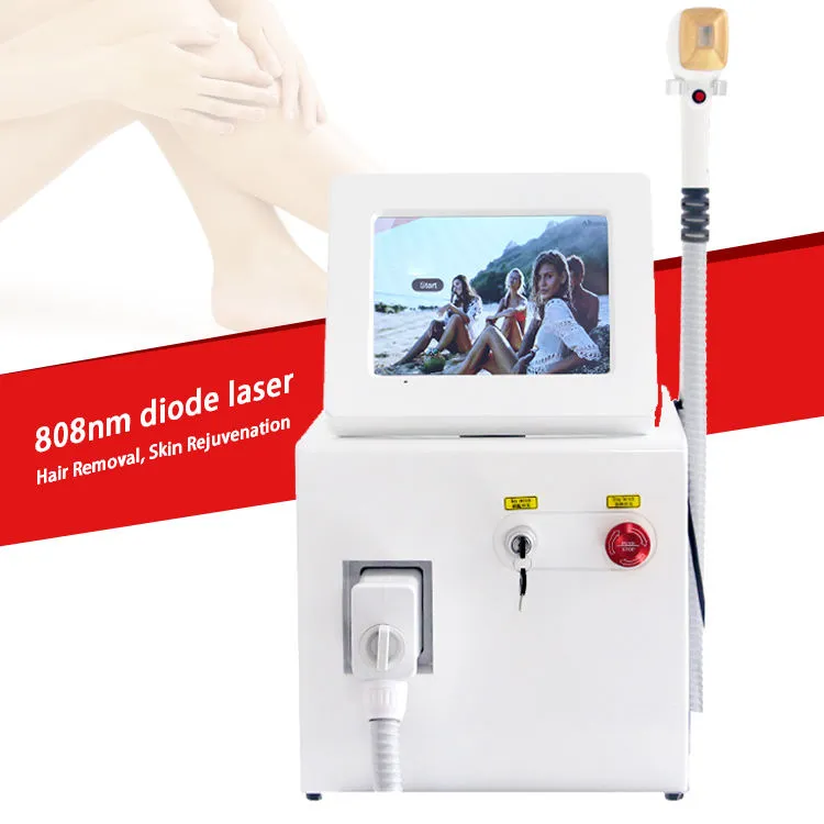 Home Beauty Instrument Platinum RF Equipment Hair Removal Machine 2000W Diode Laser Cooling Head 3 Waves 808 755 1064nm Women Painless Face Body