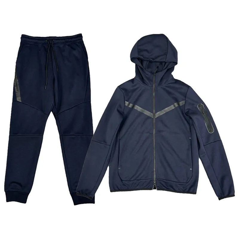 Kalın Adam Tech Fleece Kapşonlu Üstler Tasarımcı Setleri Tracuit Pantolon Kapşonlu Erkek Kadın Jogger Pantolon Tracuits Altlar Techfleece_voghion.com