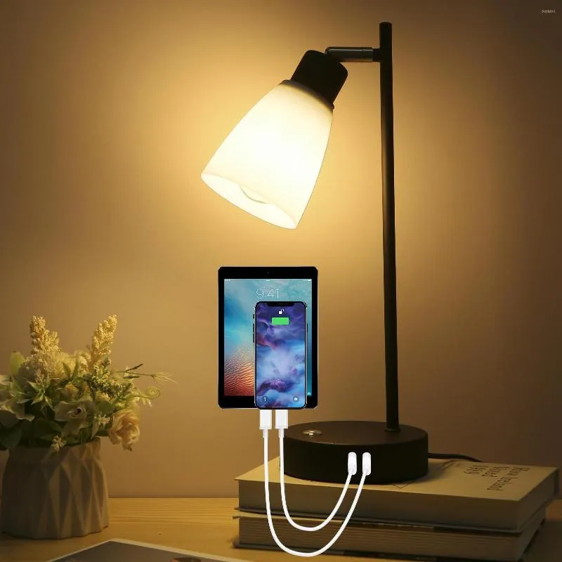 Table Lamps Nordic Minimalist Beside Lamp For Study Bedroom Living Room Home Decor Modern Lighting Fixture Makeup Light