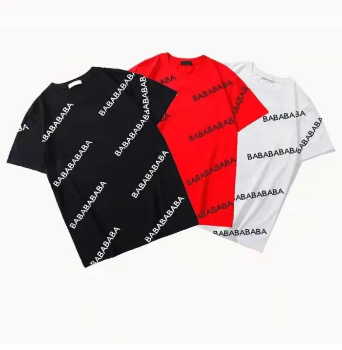 T-Shirts T-Shirt Sommermode Herren Womens Designer T-Shirts Lange Tops S Brief Baumwolle T-Shirts Kleidung Polos Kurzarm_voghion.com