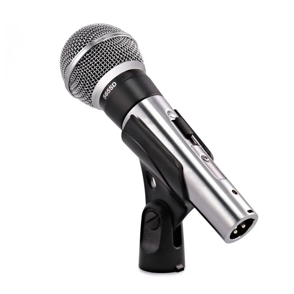 565SD Dynamic Microphone - Cardioid Instrument Mic with Clip